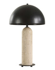 Tanaka - Indoor-Outdoor Table Lamp - Black / Beige