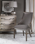 Aidrian - Accent Chair - Charcoal Gray