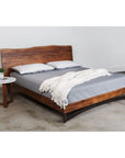 Bent - King Size Bed - Smoked