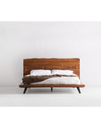 Madagascar - King Platform Bed - Light Brown