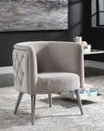 Haider - Tufted Accent Chair - Beige