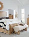 Retreat - Three-Drawer Nightstand - Beige