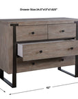 Gabriel - Oak Accent Chest