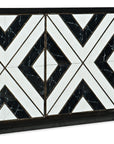 Sanctuary 2 - Noir Et Blanc Entertainment Console