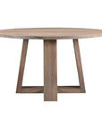 Tanya - Round Dining Table - Gray