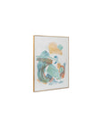 Prose - Framed Painting - Multicolor