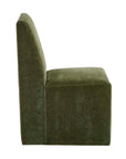 Moro - Armless Dining Chair - Moss