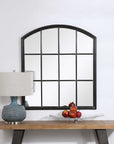 Lyda - Arch Mirror - Aged Black