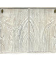 Ledro - Wood 4 Door Buffet - White Wash