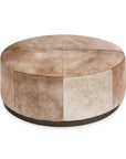 Andre - 40" Round Ottoman - Canyon Dust