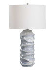 Waves - Table Lamp - Blue & White