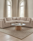 Cates - Corner Chair - Pebble