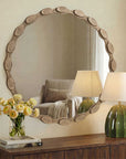 Marietta - Round Brass Mirror - Brass / Gold