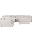 Caplan - 6 Piece Modular Sectional With Ottoman