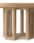 Banyon Bay - Round Dining Table With One 18" Leaf - Light Brown