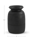Noble - 10.5" Vessel - Black
