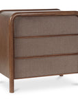 Rye - 3 Drawer Nightstand - Warm Brown