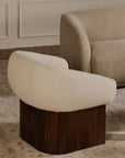 Otto - Accent Chair - Flecked Cream