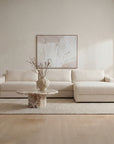 Farrow - Right Sectional - Flecked Oat