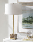 Booker - Table Lamp - Thin Brass