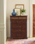 Charleston - Six-Drawer Chest - Dark Brown