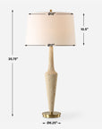 Juliet - Travertine Table Lamp