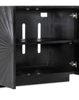 Commerce And Market - Two Door Chest - Black