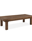 Carmel - Reclaimed Wood Rectangle Coffee Table - Earthy Terra
