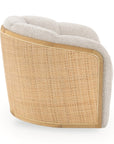 Daisy - Upholstered Swivel Chair - Coastal Sand