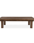 Carmel - Reclaimed Wood Rectangle Coffee Table - Earthy Terra