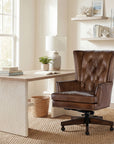 EC - Finley Executive Chair - Dark Brown