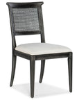 Charleston - Upholstered Seat Side Chair (Set of 2) - Black