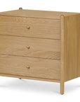 Billy - 3 Drawer Nightstand - Natural