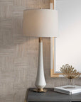 Marille - Stone Table Lamp - Beige