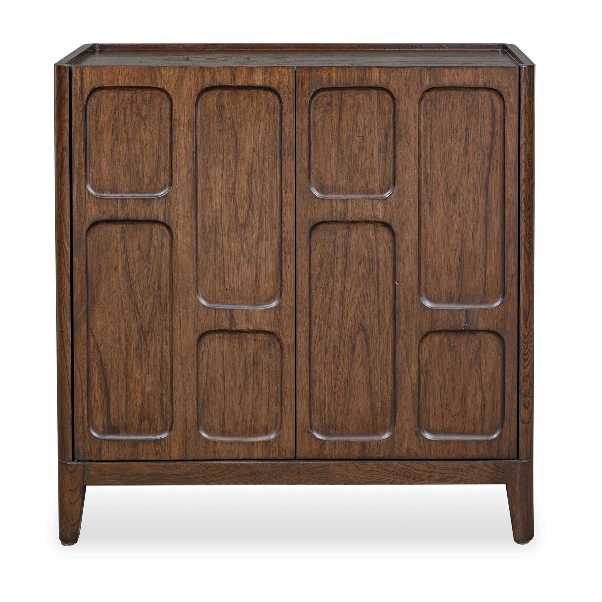 On The Block - 2 Door Cabinet - Walnut