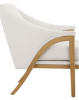 Evolve - Fabric Accent Chair - White