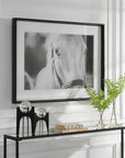 Eyes On The Prize - Framed Print - White