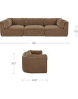 Matina - Modular Sofa - Taupe