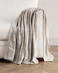 Rockport - 50" x 70" Throw - Ivory Multi