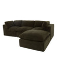Cates - Lounge Modular Sectional - Dark Green