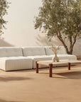 Kaia - Outdoor Coffee Table - Dark Brown