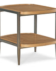 Cashiers - Tiered End Table - Almond