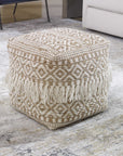 Boheme - Wool & Fabric Pouf