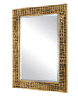 Woven In - Time Mirror - Gold