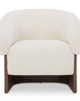Otto - Accent Chair - Flecked Cream