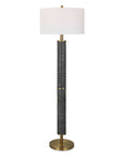 Summit - Rustic Floor Lamp - Black