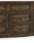 Hill Country - Williamson 9-Drawer Dresser - Dark Brown