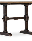 Americana - Trestle End Table - Dark Brown