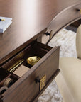 Home Office - Diplomat Writing Desk - Dark Brown
