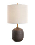 Blacktop - Textured Buffet Lamp - Black